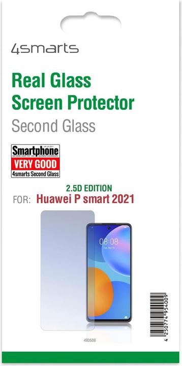 Produktbild 4smarts Second Glass (1 Stück, Huawei P Smart (2021))