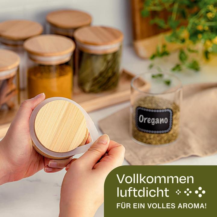 Actual product image Praknu Gewürzgläser Set (0.25 l)