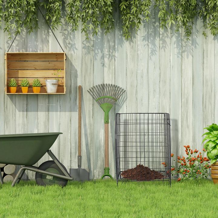 Image du produit Relaxdays Composteur métal (120 l)