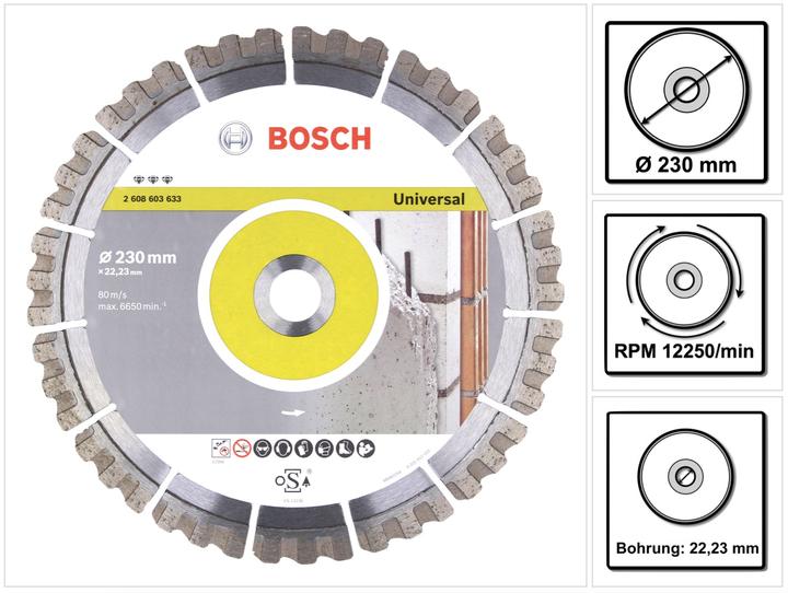 Produktbild Bosch Professional Zubehör Diamanttrennscheibe