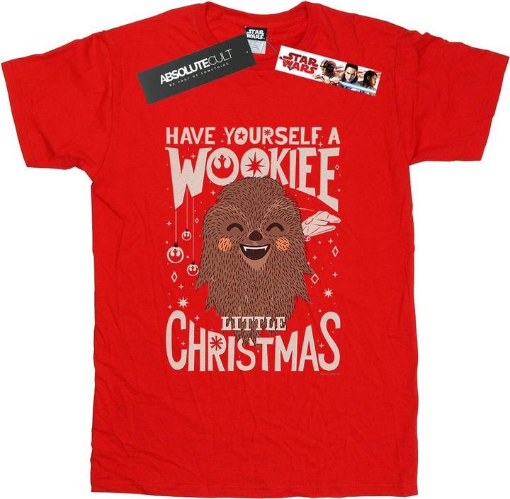 Star Wars Wookiee Little Christmas TShirt (XXL)