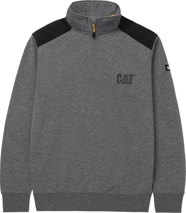 Cat Sweatshirt mit kurzem Reissverschluss