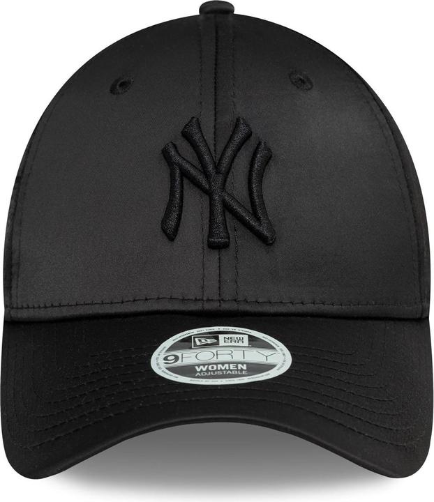 Actual product image New Era 9Forty Damen Cap - SATIN New York Yankees schwarz