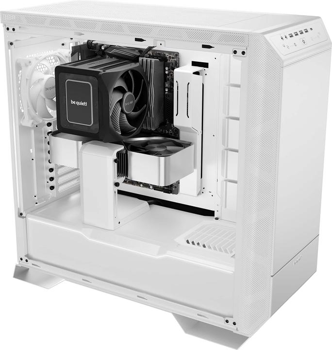 Actual product image be quiet! DARK BASE PRO 901 White (mATX, ATX, Mini-ATX, XL-ATX)