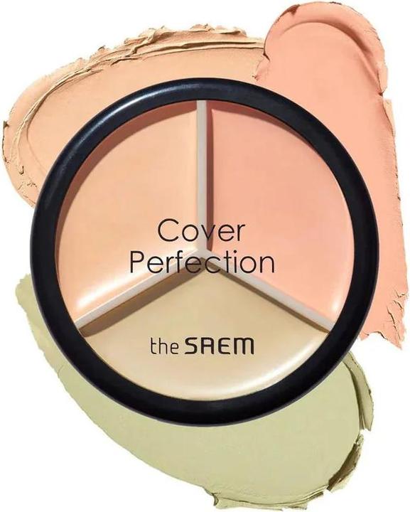 Actual product image The Saem Cover Perfection (01 Correct Beige)