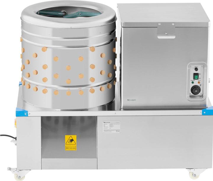 Produktbild Wiesenfield 2-in-1 Hühner Rupfmaschine Brühkessel für Geflügel Hühnerrupfmaschine 3300 W