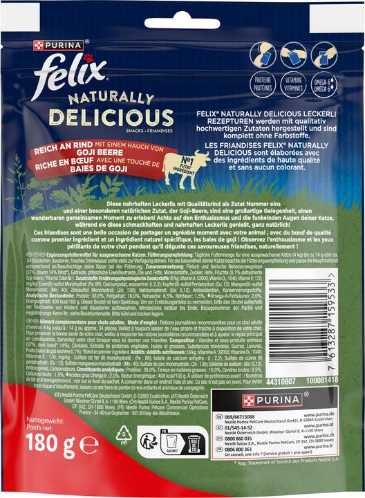 Produktbild Felix Naturally Delicious (Adult, 6 Stk., 1080 g)