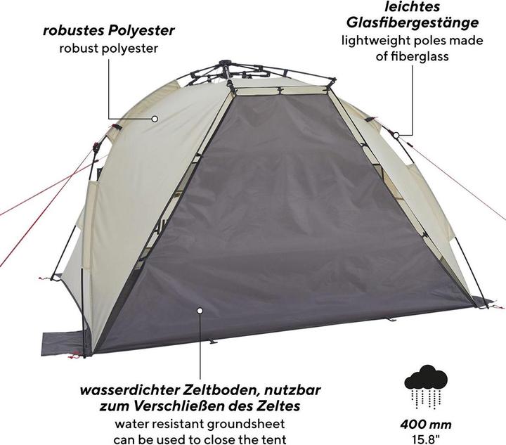 Immagine prodotto Uquip Veloce (Tarp, 2.50 kg, 1 persona)