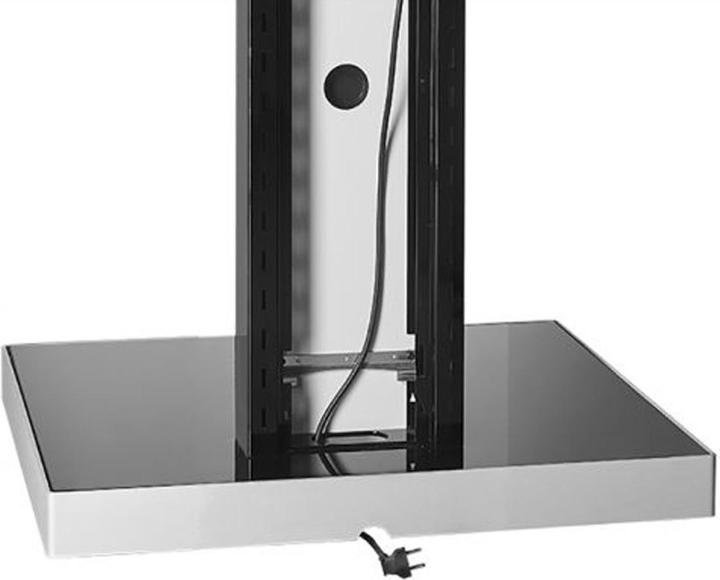Produktbild Hagor Info-Tower Dual Standsaeule fuer 2 x Displays von 102-140 cm inklusive TV Aufnahme PLW 1650 2 x V... (55", 120 kg)