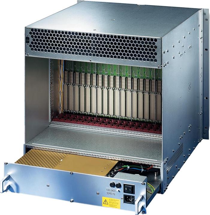 Produktbild Schroff 10 HE, 21 Slot, mit Rear I/O - BGT 10HE 84TE 21SL VME64X V2 (10 HE, 19 Zoll Rack)