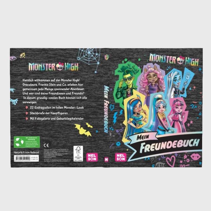 Actual product image Monster High: Mein Freundebuch (German, 2024)