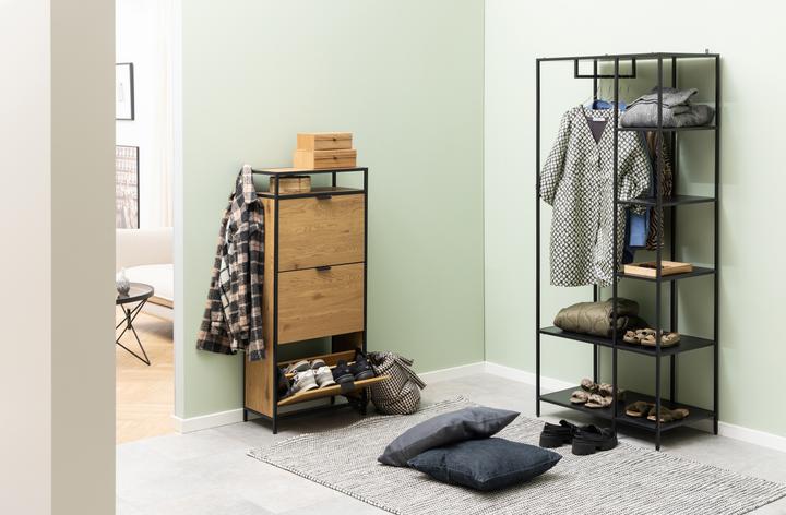 Actual product image AC Design Seaford shoe cabinet (129 x 56 x 30 cm)