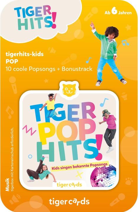 Image du produit Tigermedia tigercard - tigerhits - tiger POP hits