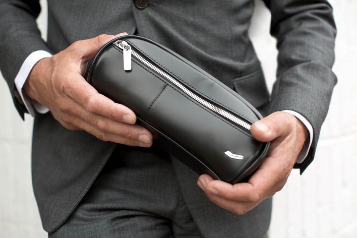 Produktbild Vocier F12 - Luxuriöse Leder-Kosmetiktasche