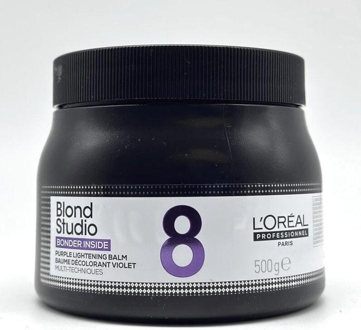 Image du produit L'Oréal Professionnel BLOND STUDIO Baume éclaircissant pourpre (Blond, Violet)