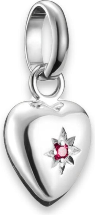 Immagine prodotto Thomas Sabo Charm-Anhänger Herz mit Stern Connect Silber (Argento)