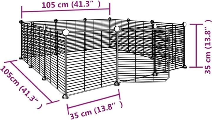Actual product image VidaXL Saunderson