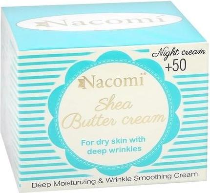 Immagine prodotto Nacomi NACOMI Shea Butter Cream krem do twarzy z peptydem 50+ na noc 50ml (50 ml)