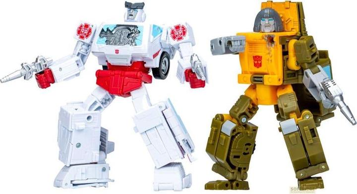 Produktbild Hasbro The Transformers: The Movie Studio Series Deluxe Class Brawn & Autobot Ratchet