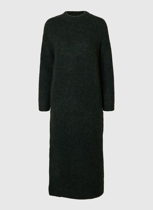 Actual product image Selected Femme Slfgabella Ls Knit O-Neck Dress Camp (L)