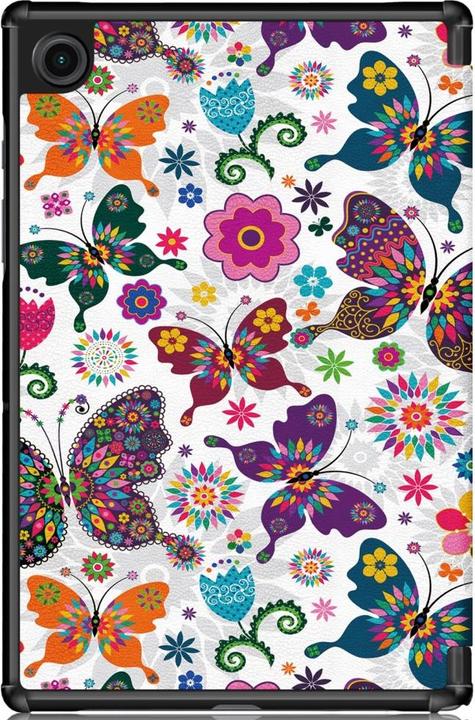 Image du produit Cover-Discount Galaxy Tab A8 10.5 - Étui Smart Tri-fold Papillons (Galaxy Tab A8)