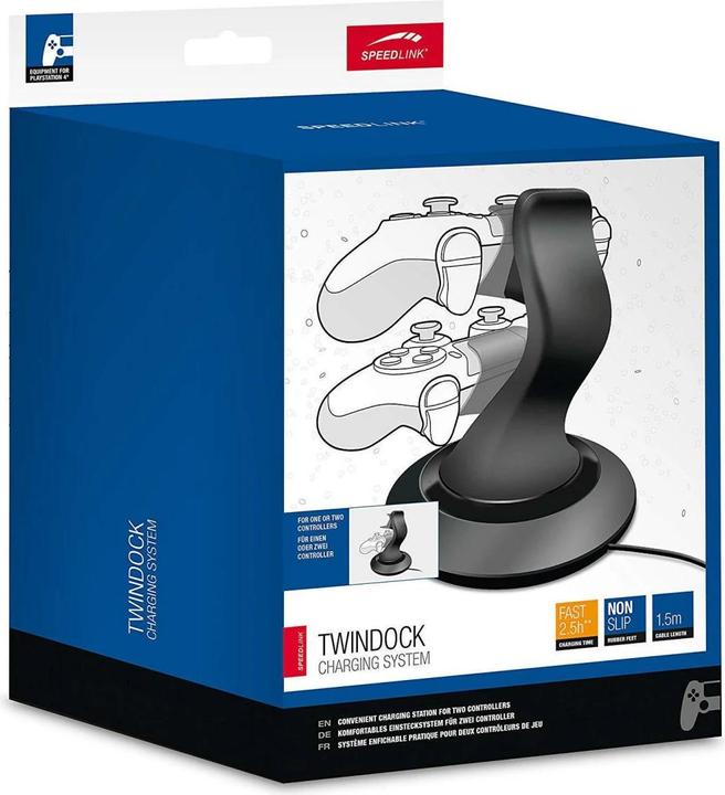 Image du produit Speedlink Station de recharge double Twindock (PS4)