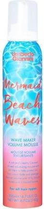 Actual product image Umberto Giannini Mermaid Beach Waves Texturizing Volume Hair Mousse 200ml with Coconut Water and UV (200 ml, Volume foam)