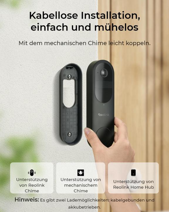 Produktbild Reolink Bundle Türklingel (WLAN)