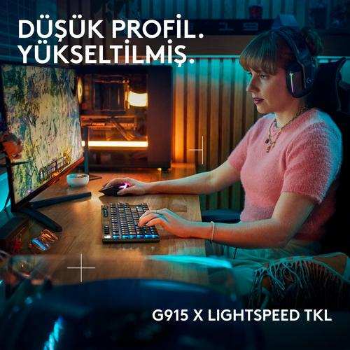 Produktbild Logitech G915 X Lightspeed Tkl Wrls G Kb (Eng. Int., Kabellos)