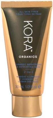 Actual product image Kora Organics Turmeric Brightening & Exfoliating Mask Multi-Use Facial Scrub Polish & Illuminate Cer (30 ml)