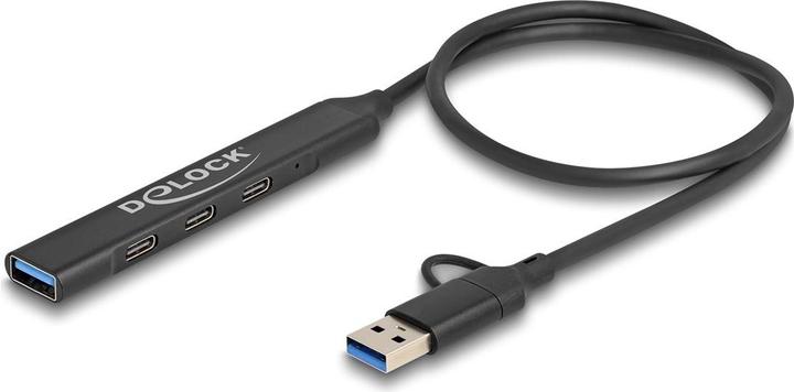 Delock 64272 (USB-C, USB-A, 4 Ports)