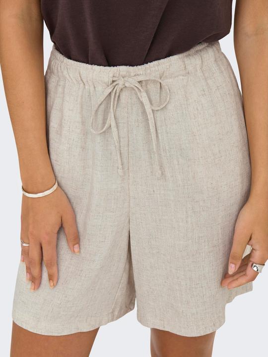 Actual product image Only Onlsiesta Mw Pull-Up Lin Bl Shorts Noos (S)