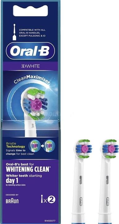 Immagine prodotto Oral-B TESTINA EB18-2 3D BIANCA (2 x)