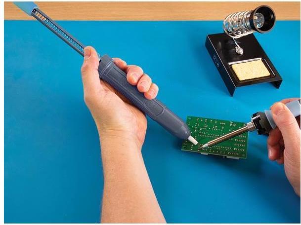 Actual product image Velleman Extra-Powerful Desoldering Pump