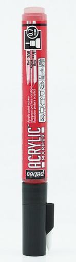 Produktbild Pebeo Acrylic Marker Extra Dünn Rundspitze 0,7mm (Rot, 0.70 mm)