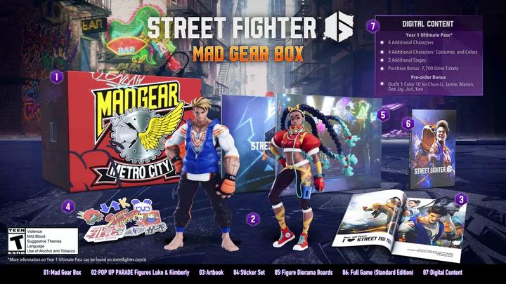 Actual product image Capcom Street Fighter 6 (Collectors Edition) (PS5, EN)