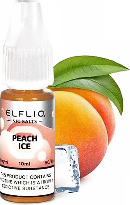 Actual product image Elfbar Elfliq (Peach)