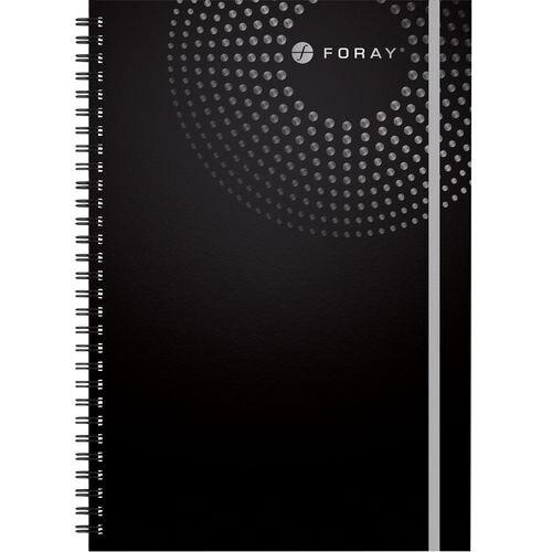 Foraze Notebook Foray Executive Reliure à spirale DIN A5+ Ligné PP (Polyproplylène) (À rayures, Couverture rigide)