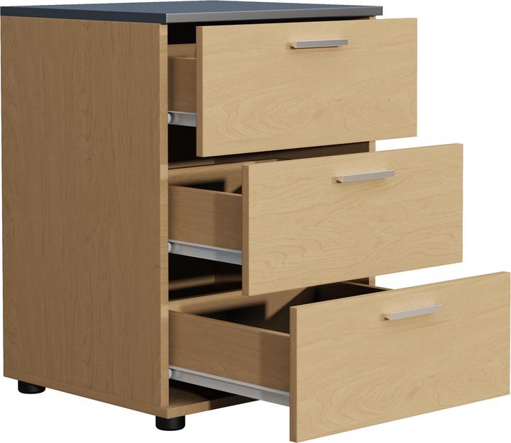 Actual product image VCM Testalo wooden bedside cabinet drawer