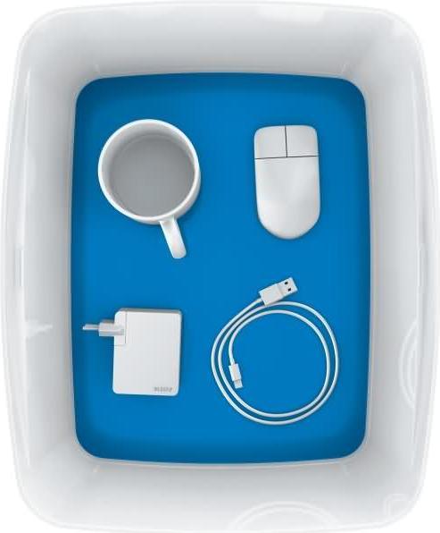 Image du produit Leitz MyBox moyenne avec couvercle bleu (18 l)