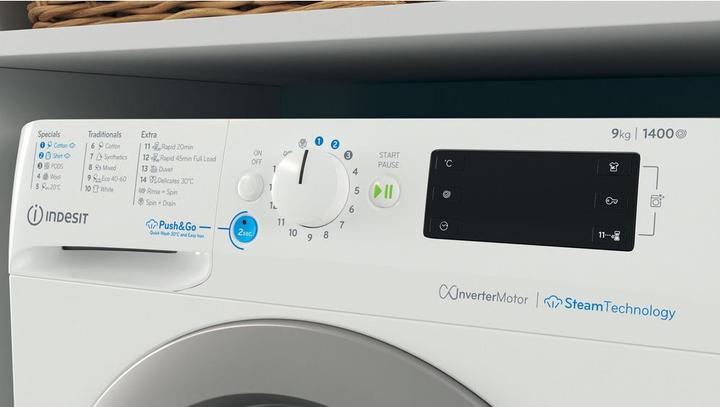 Actual product image Indesit BWE 91496X WSV EE (9 kg, Left)