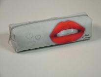 Kögler Lippen Kosmetiktasche klein, Mario Moreno, 20x5x5c