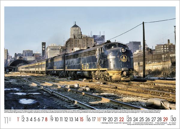 Actual product image Faszinierende Eisenbahnen 2026 (42 x 30 cm, Hardcover, German)
