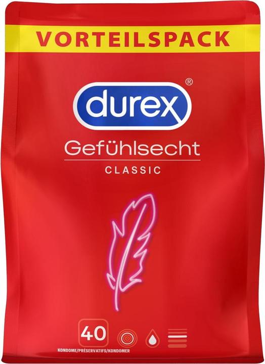 Durex Gefühlsecht Classic (40 Stk.)