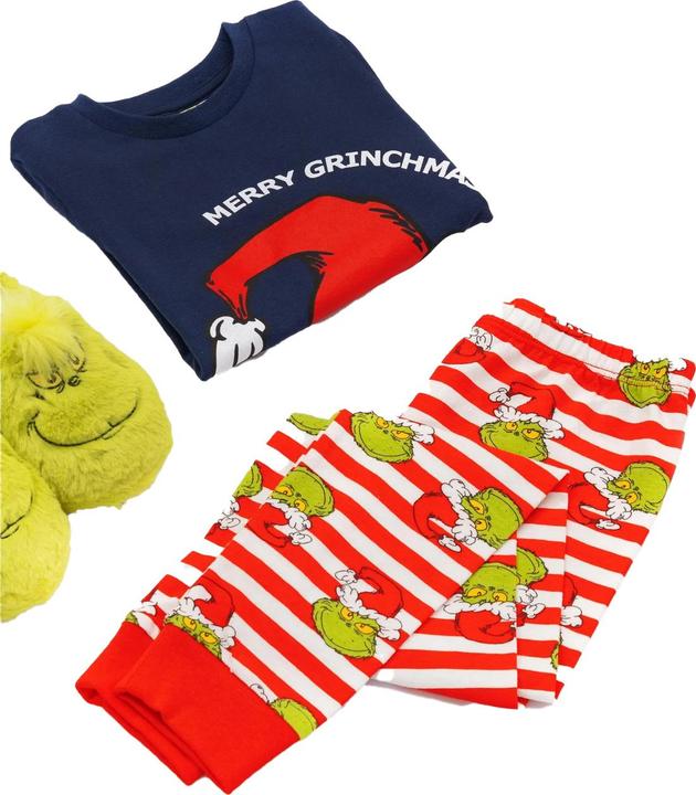 Produktbild Universal Textiles Slim Weihnachten Langer Pyjama Set (98)