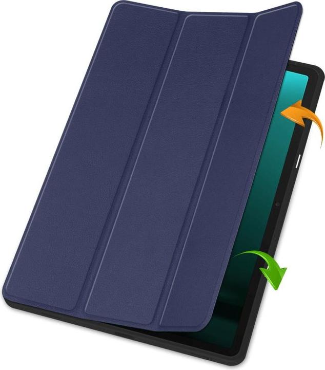 Produktbild Cover-Discount Galaxy Tab S9 / S9 FE - Smart Case Silikon dunkelblau (Galaxy Tab S9, Galaxy Tab S9 FE)