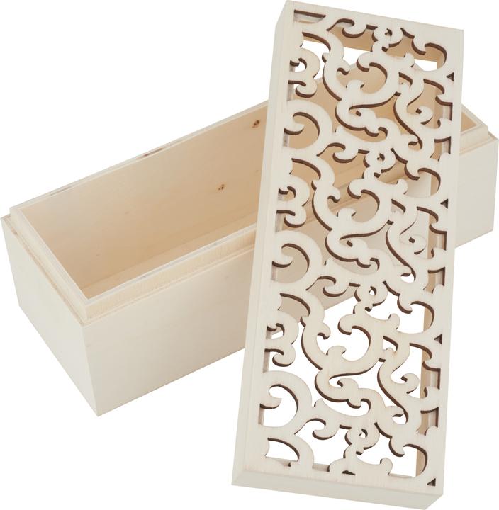 Actual product image VBS Wooden Box "Ornament Squiggles