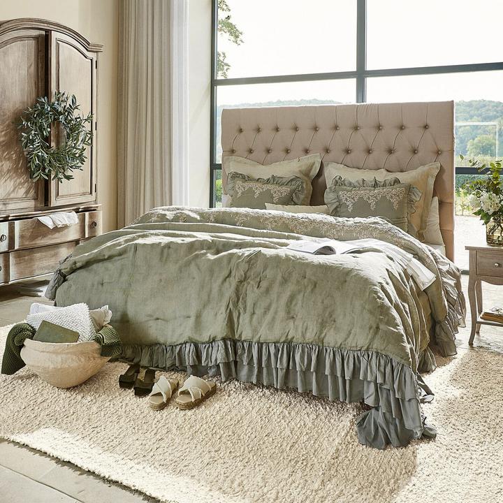 Produktbild Loberon Quilt Therese grün (H, 240 cm)