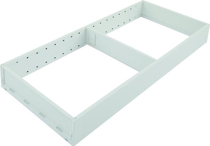 Image du produit Blum Ambia-Line Cadre de tiroir large - 622x200x50mm, acier noir carbone mat
