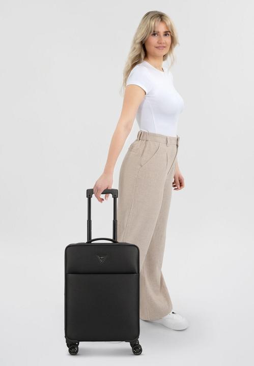 Actual product image Guess Napoli 4-wheel trolley 59 cm with expansion fold (47 l, M (50 - 90l))